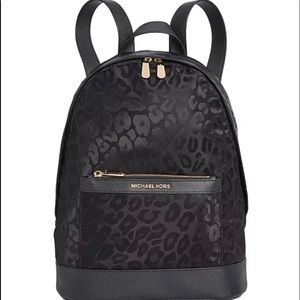 Michael Kors Leopard backpack